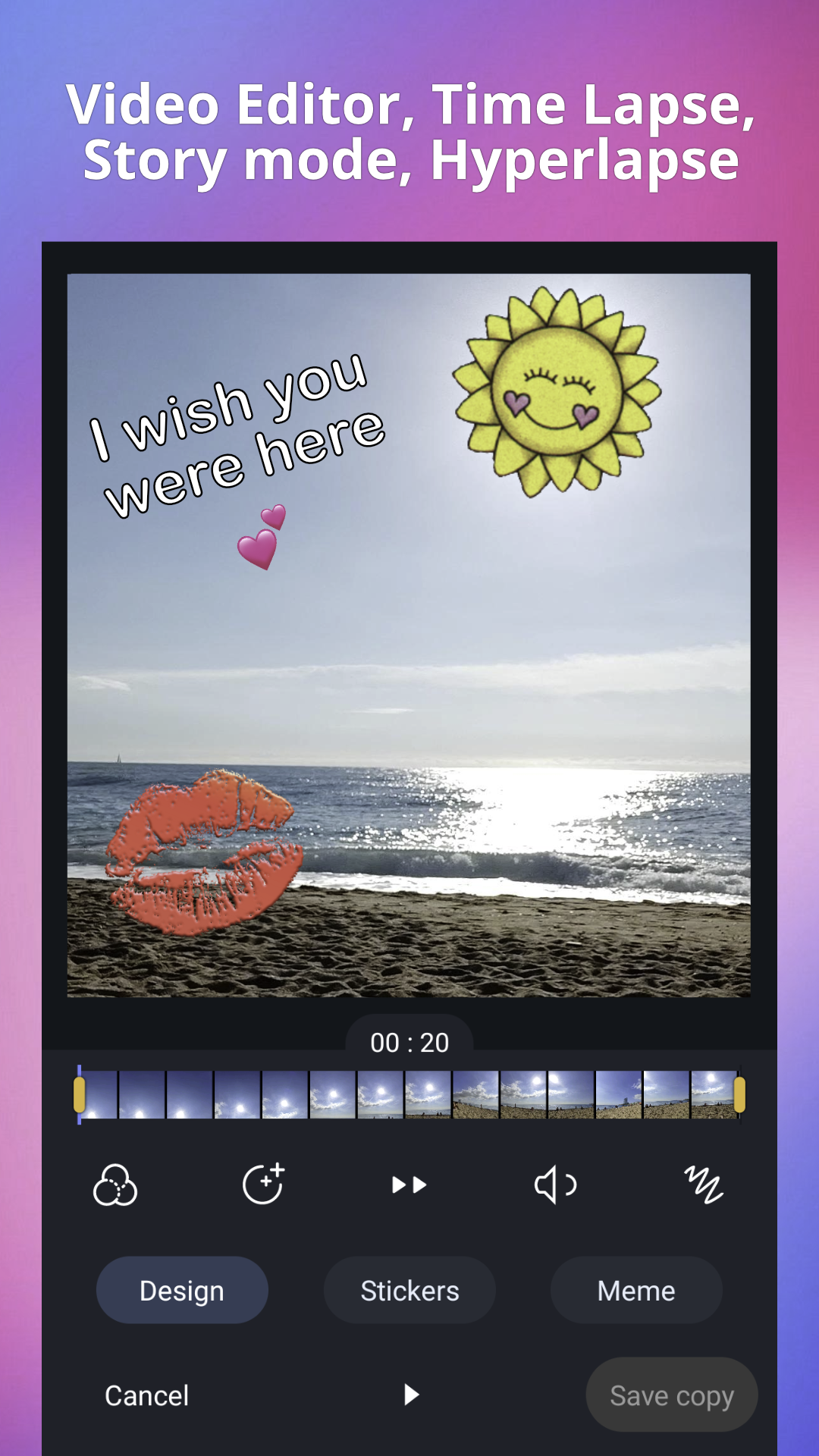 اسکرین شات 4 برنامه Pixtica: Camera and Editor