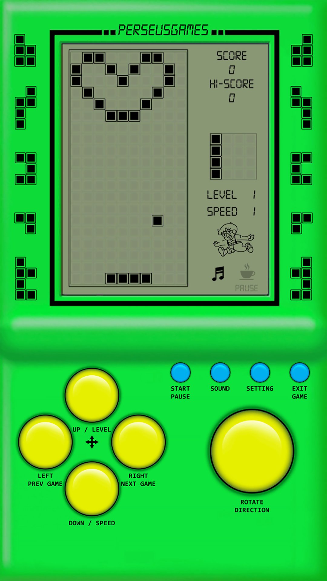 اسکرین شات 4 بازی Brick Game – Retro Games