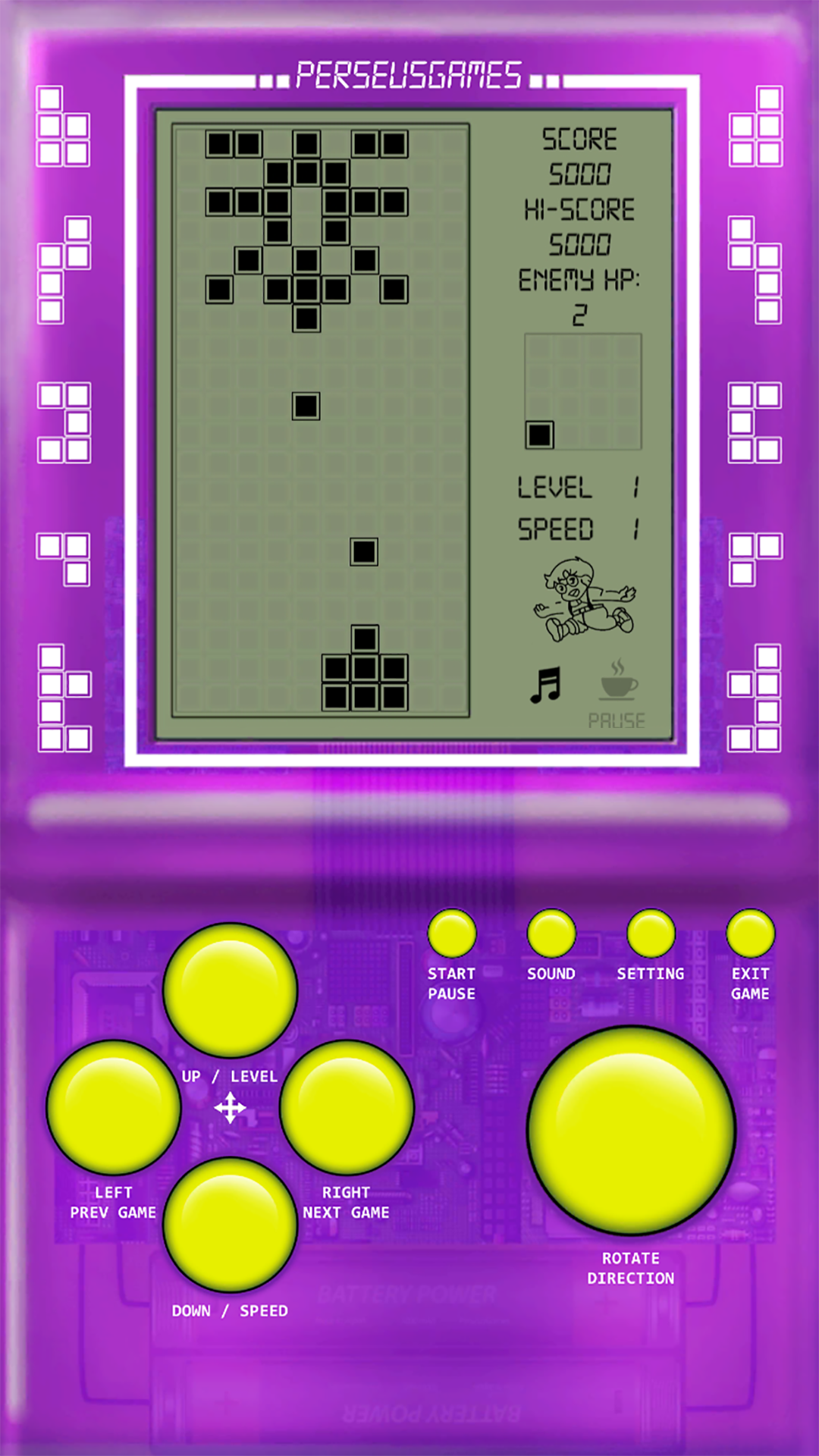 اسکرین شات 6 بازی Brick Game – Retro Games