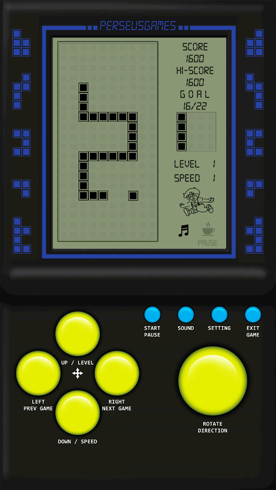 اسکرین شات 3 بازی Brick Game – Retro Games