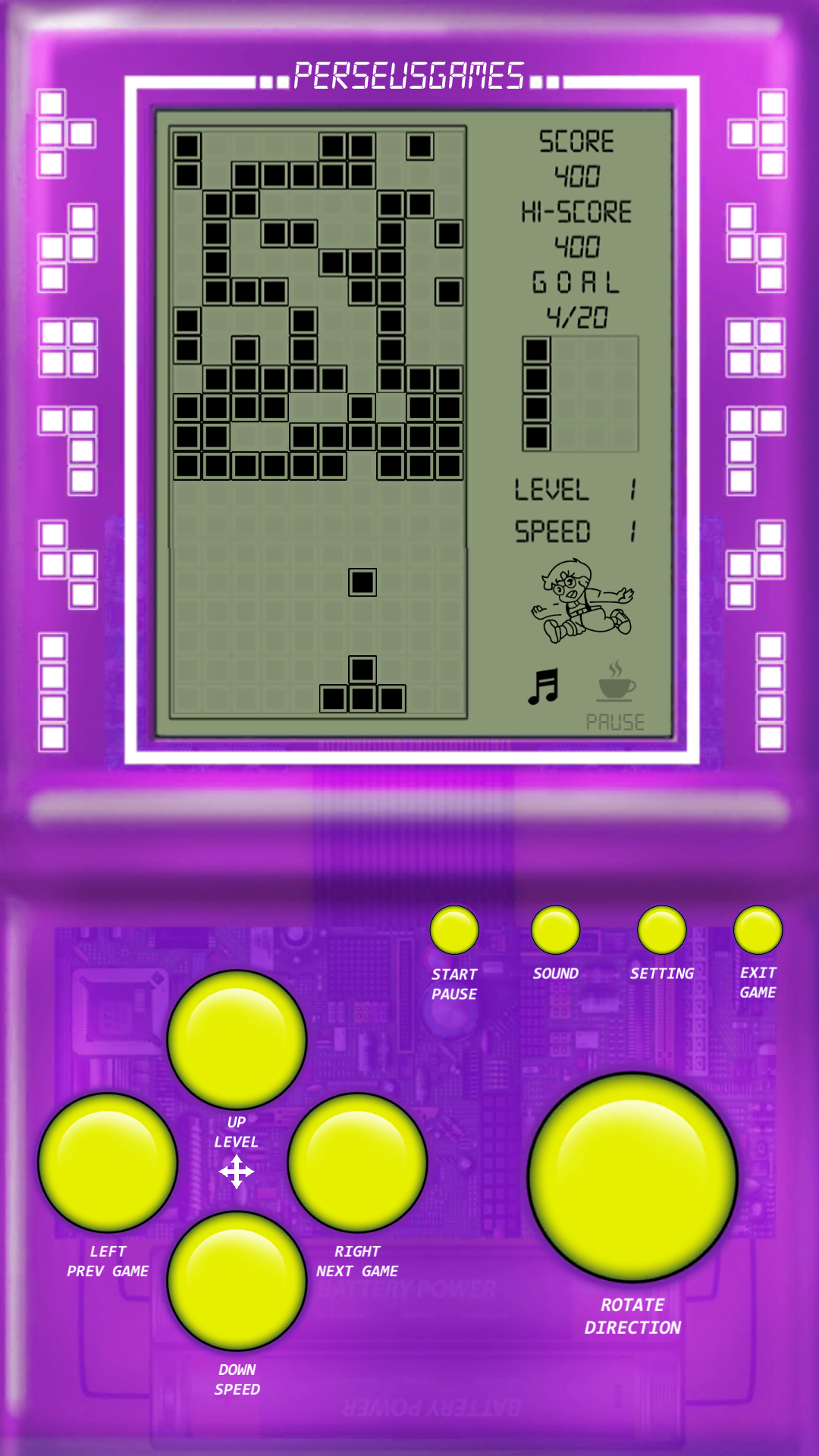 اسکرین شات 7 بازی Brick Game