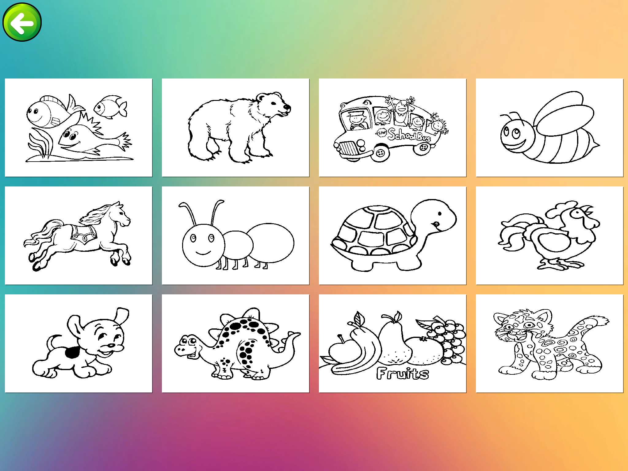 اسکرین شات 8 بازی Kids Paint & Coloring