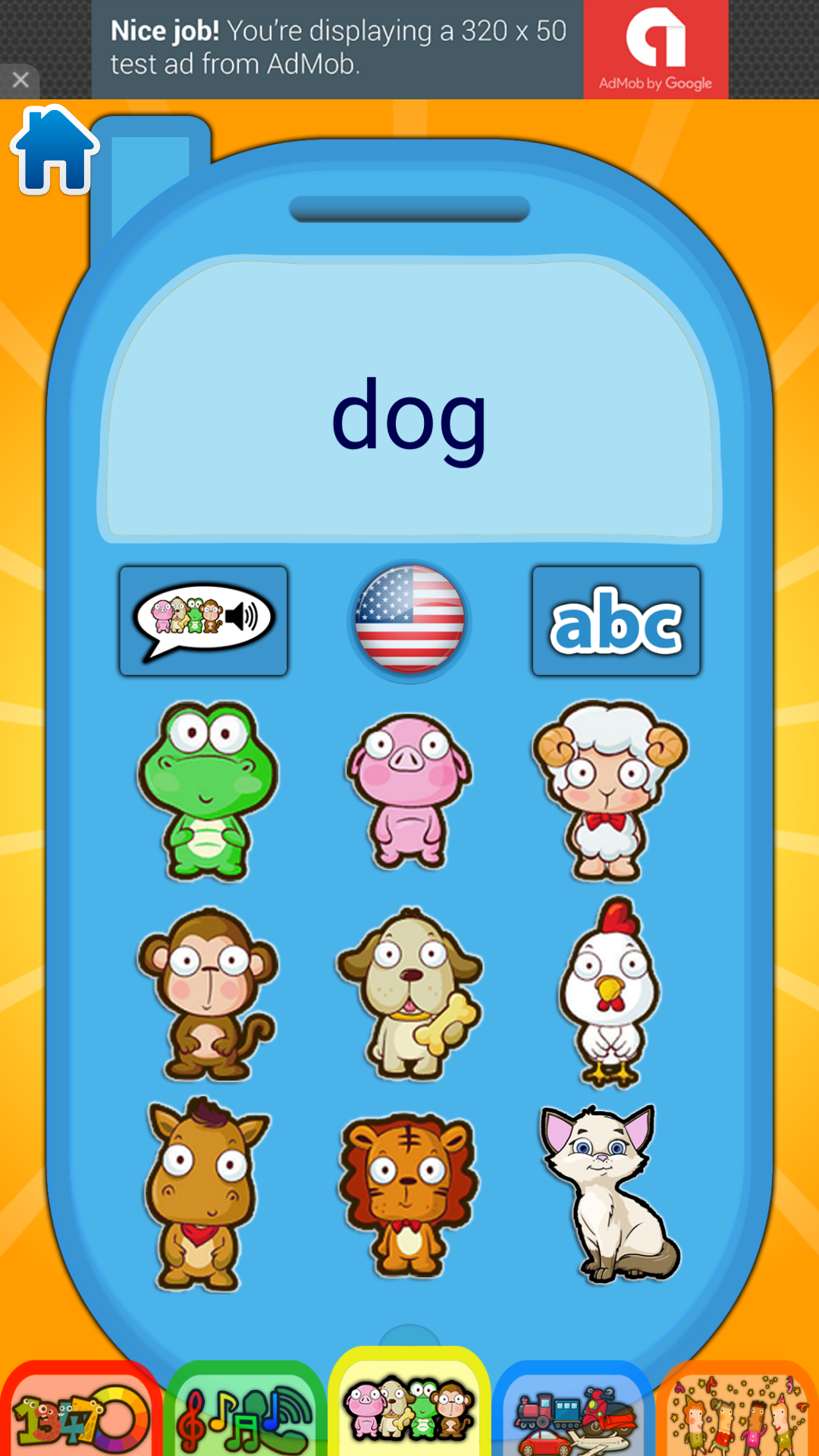 اسکرین شات 1 بازی Baby phone - kids