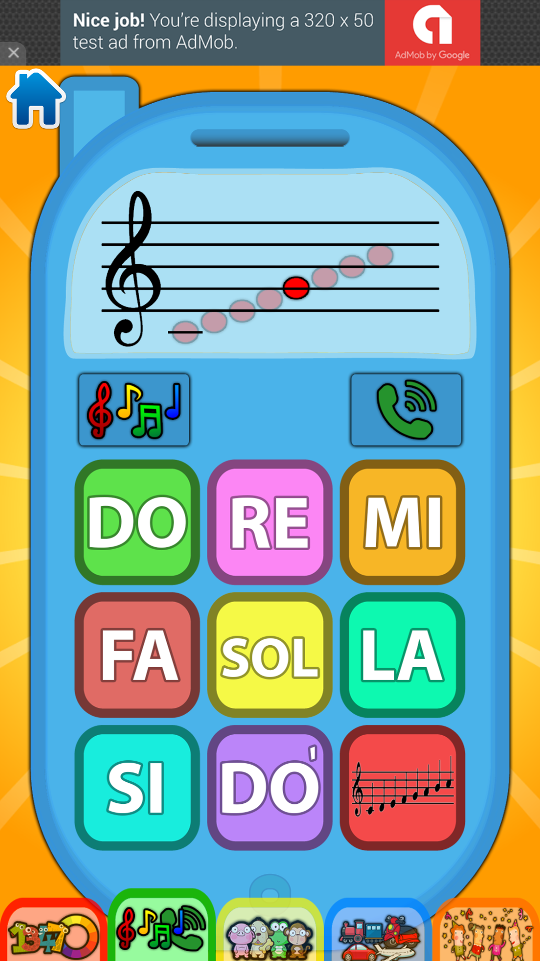 اسکرین شات 2 بازی Baby phone - kids