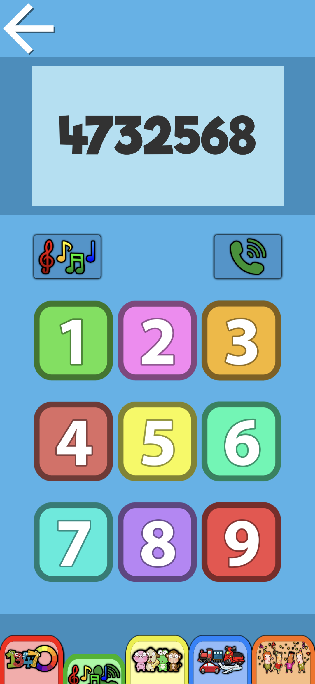 اسکرین شات 7 بازی Baby phone - kids