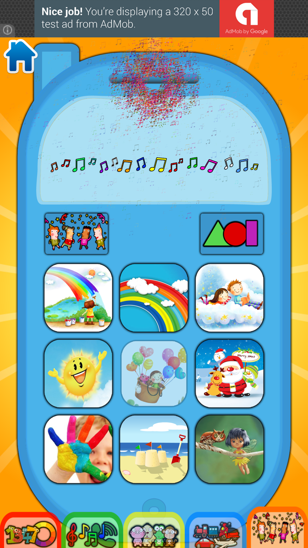 اسکرین شات 6 بازی Baby phone - kids