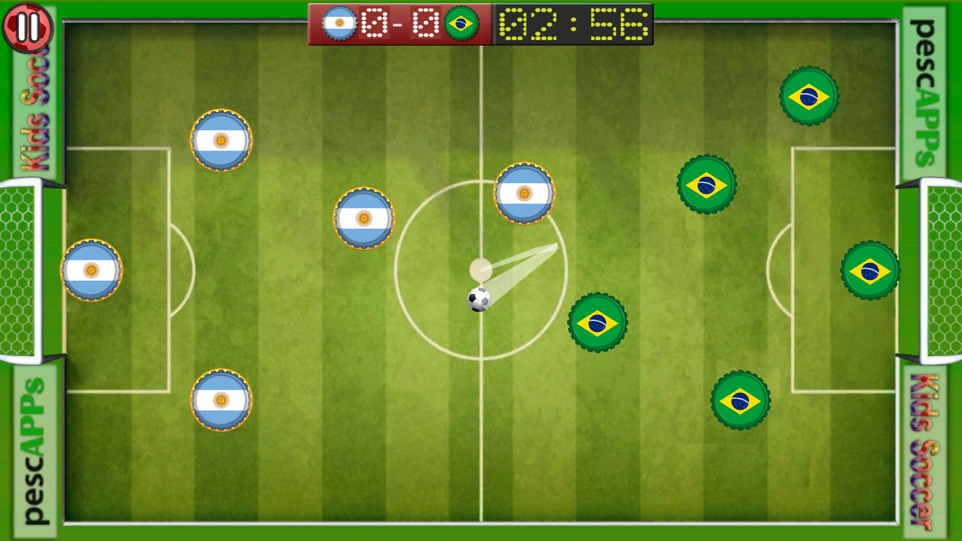 اسکرین شات 3 بازی Finger Soccer