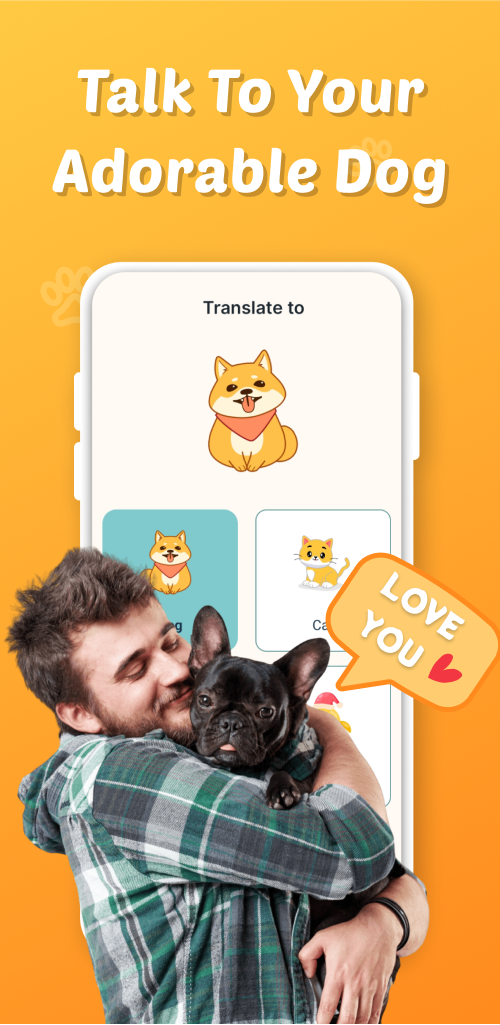 اسکرین شات 2 برنامه Pet Translator Prank: Dog, Cat