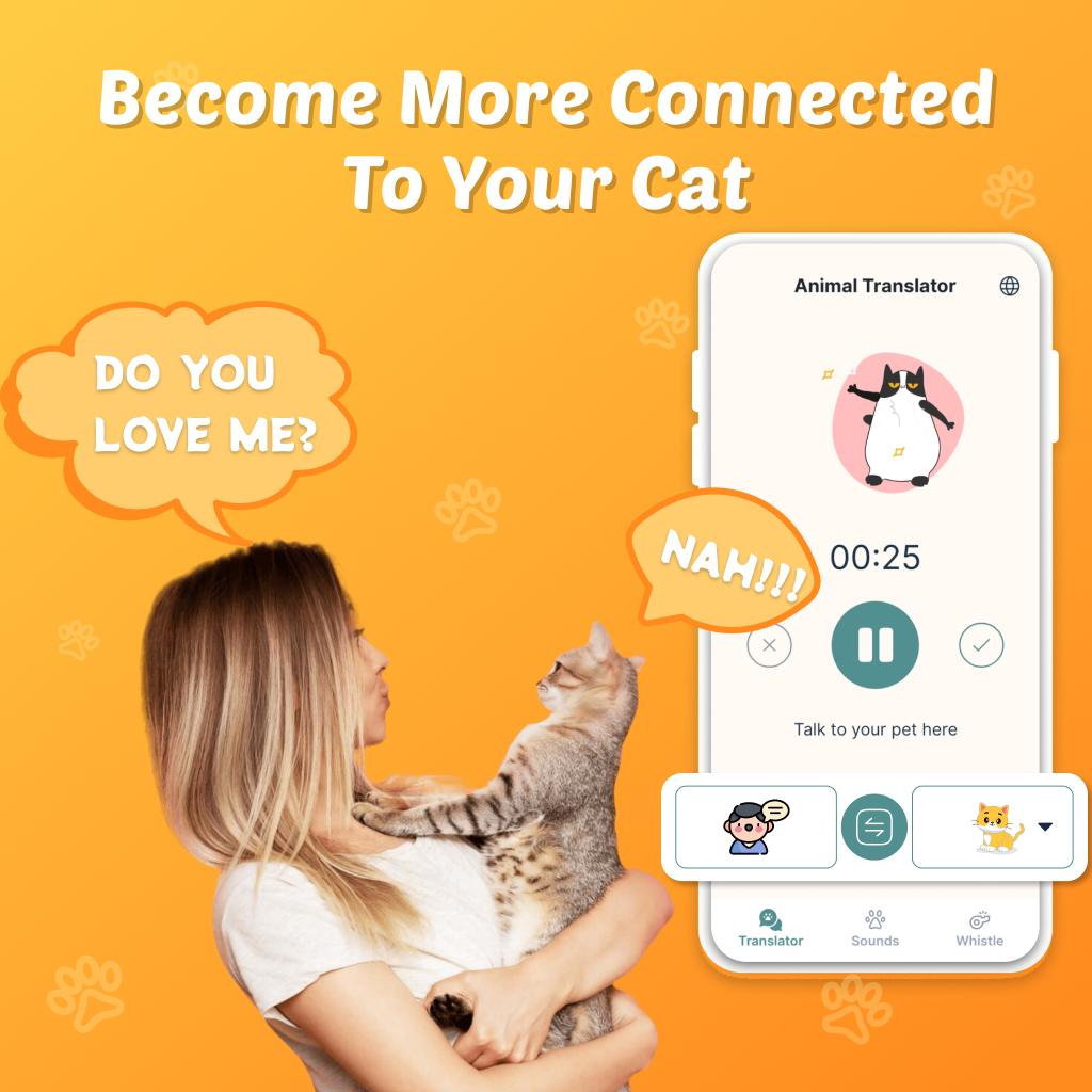 اسکرین شات 3 برنامه Pet Translator Prank: Dog, Cat