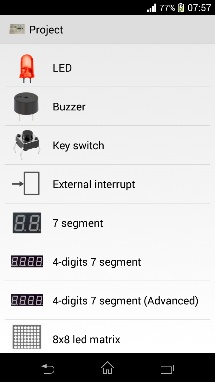 اسکرین شات 2 برنامه 8051 Tutorial