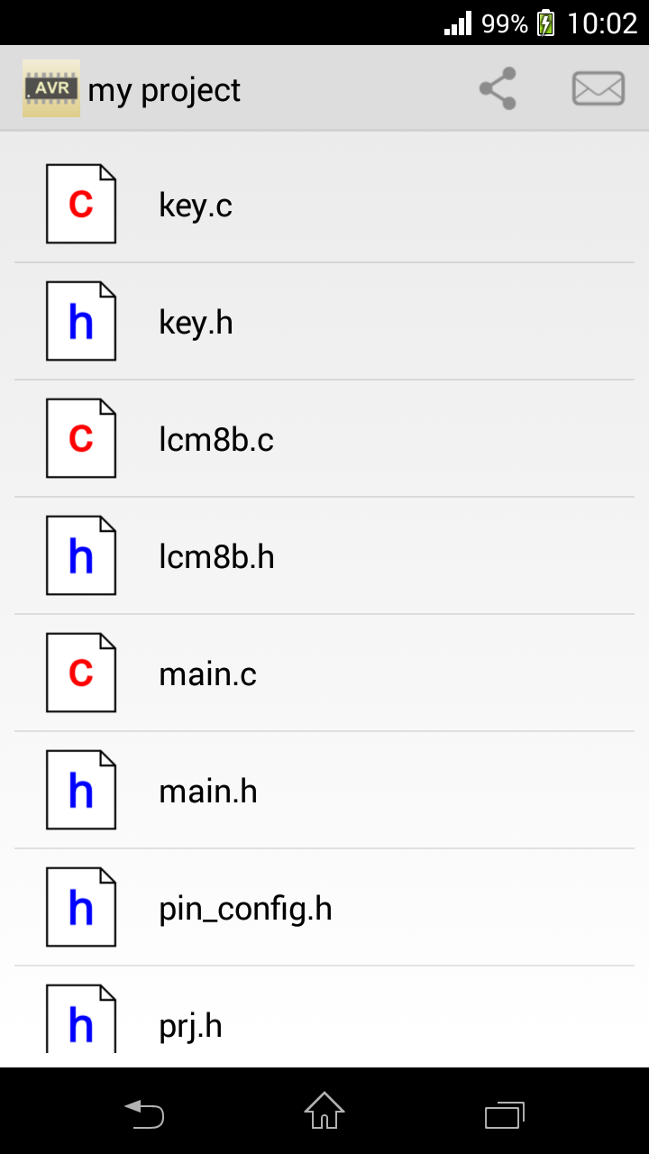 اسکرین شات 5 برنامه AVR Tutorial