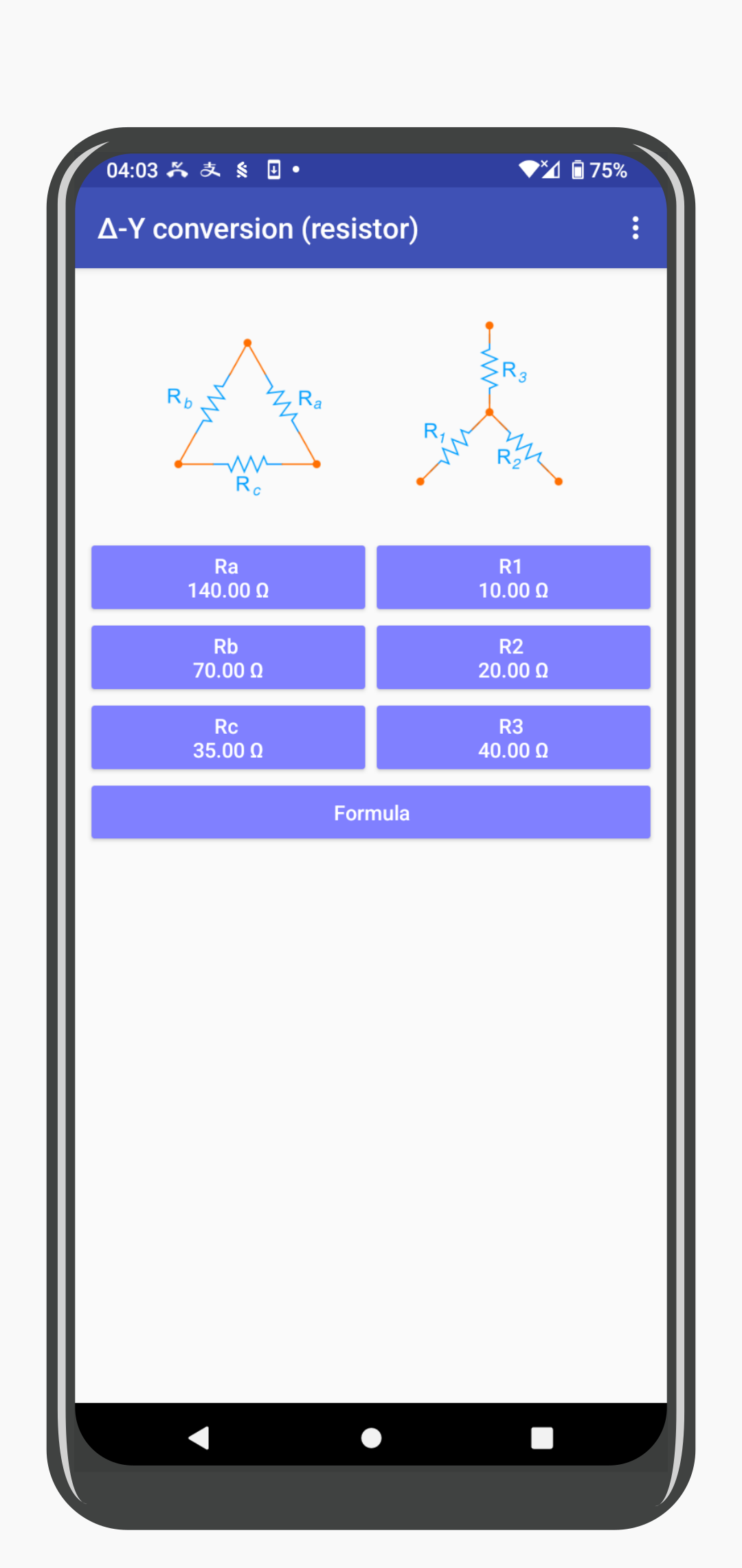 اسکرین شات 8 برنامه Electronics Toolbox