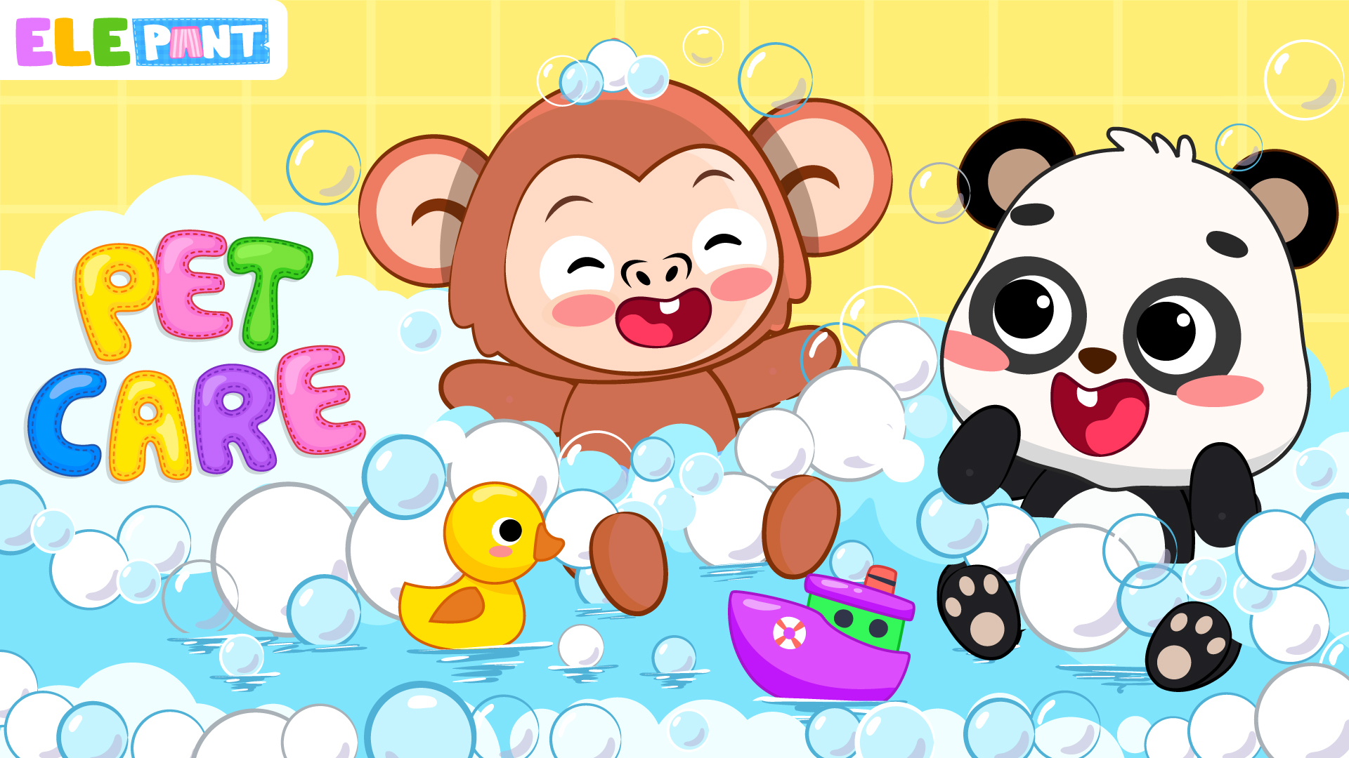 اسکرین شات 1 بازی Baby Pet Care Games & Dress Up