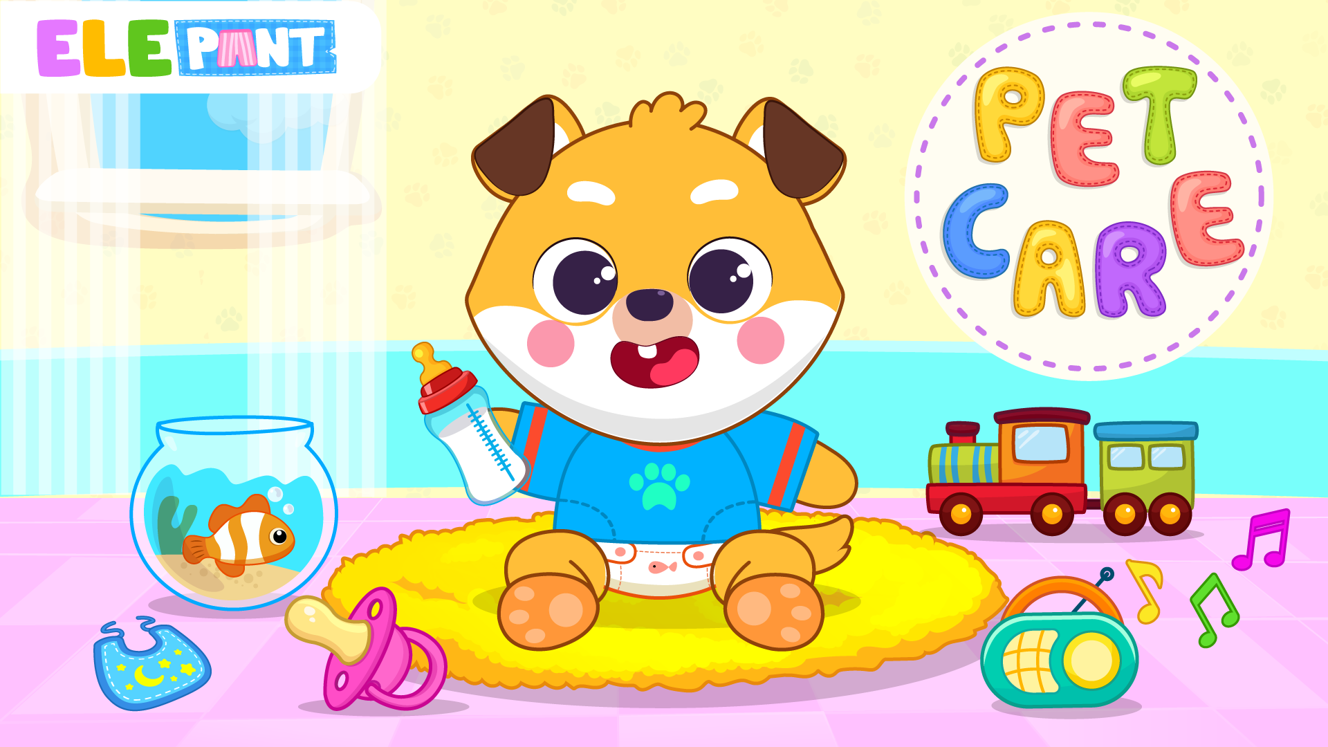 اسکرین شات 7 بازی ElePant: My Pet care Games app