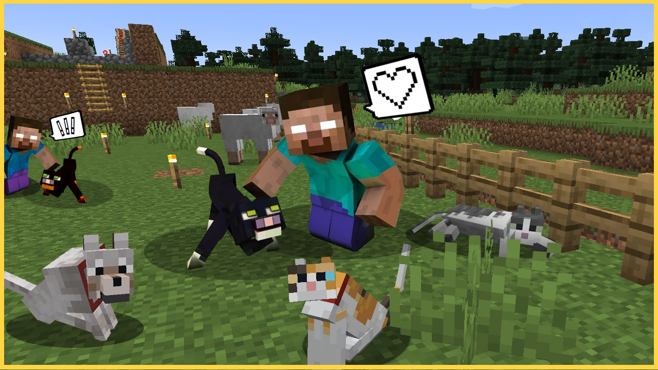 اسکرین شات 3 برنامه Animals Mod for MCPE