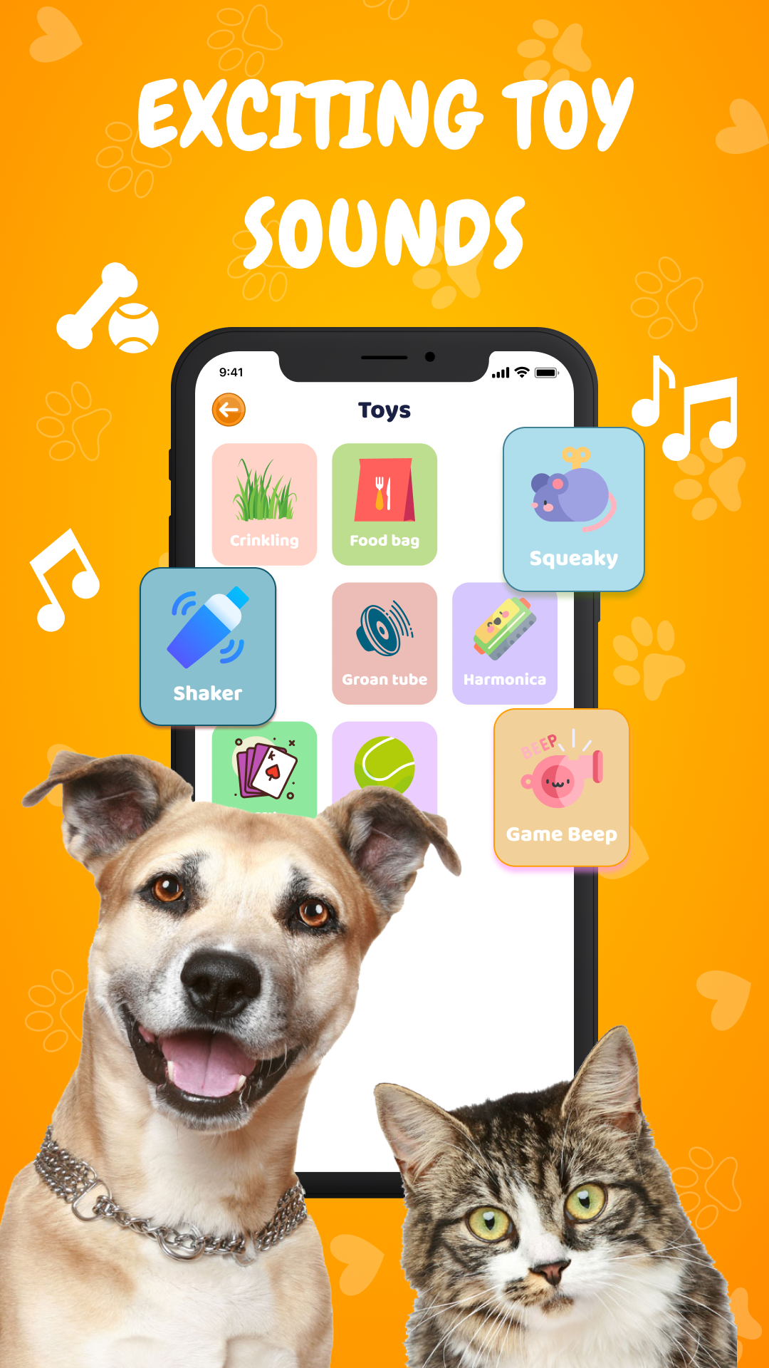 اسکرین شات 3 برنامه Cat & Dog Translator Prank App