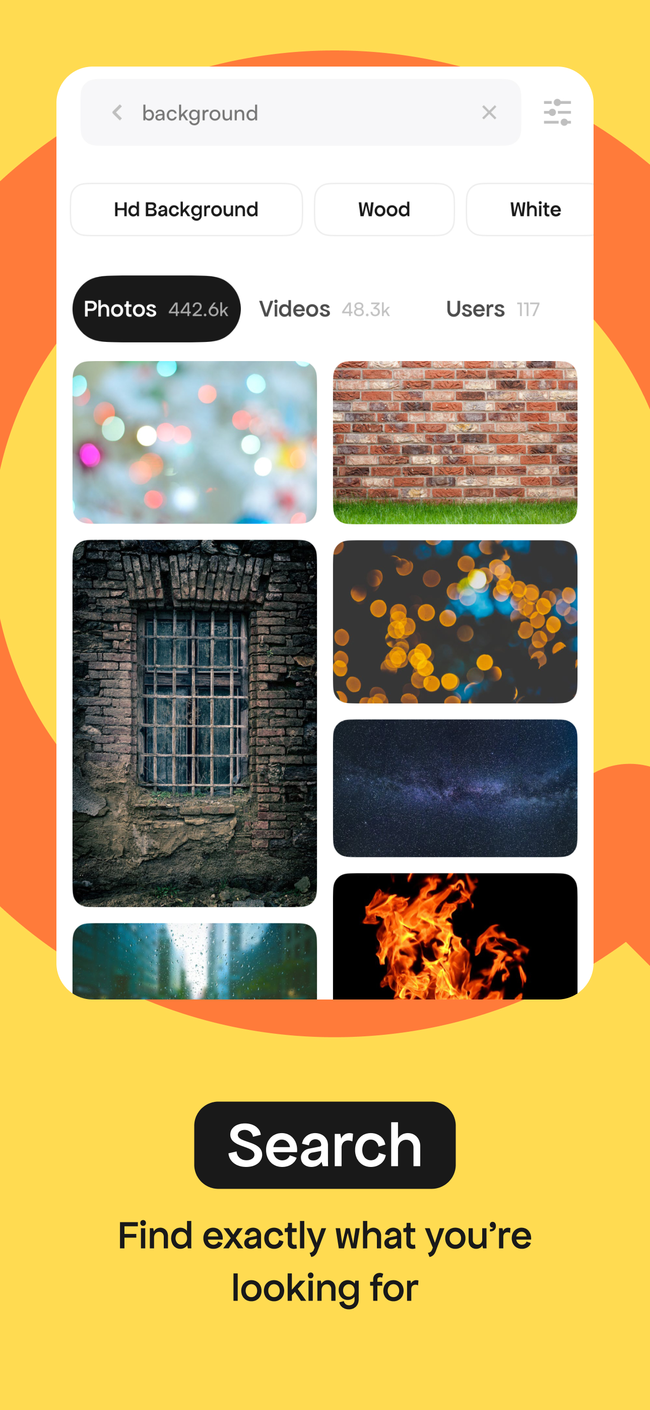 اسکرین شات 3 برنامه Pexels: HD+ videos & photos