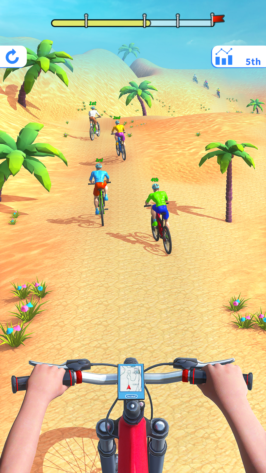 اسکرین شات 3 بازی BMX Cycle Extreme Bicycle Game