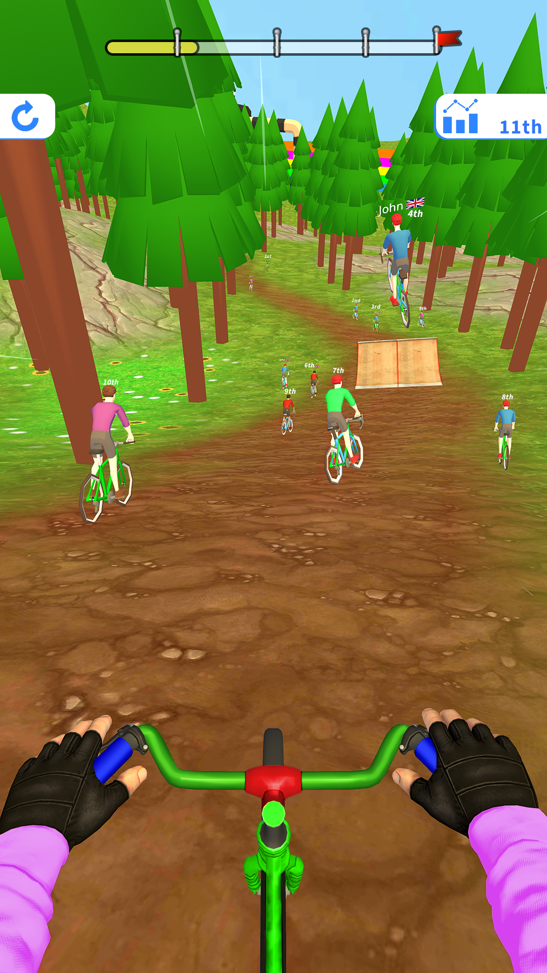 اسکرین شات 6 بازی BMX Cycle Extreme Bicycle Game