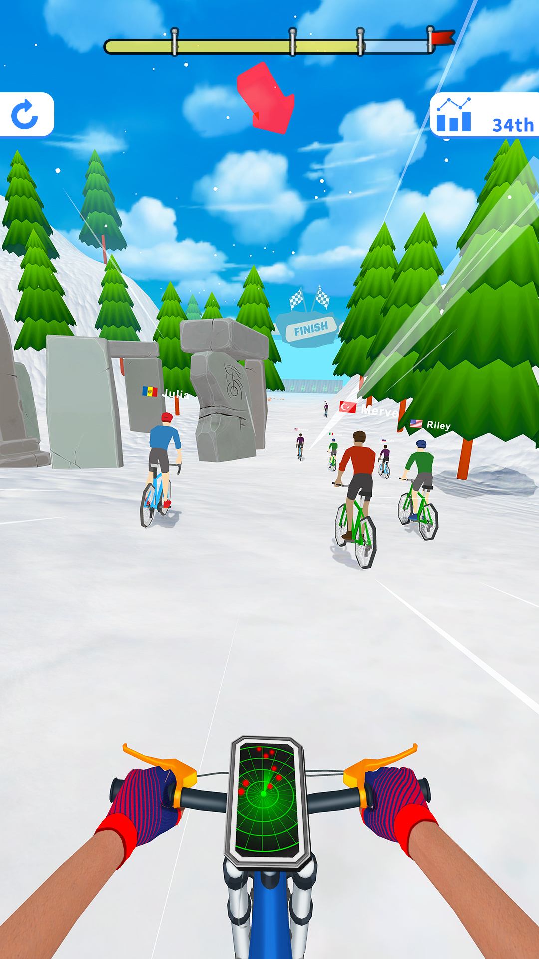 اسکرین شات 3 بازی BMX Cycle Extreme Bicycle Game