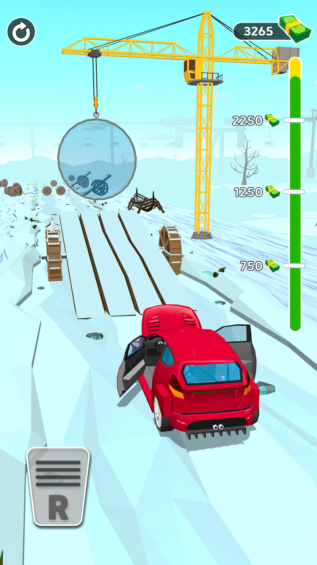 اسکرین شات 2 بازی Car Crash Challenge - Car Game
