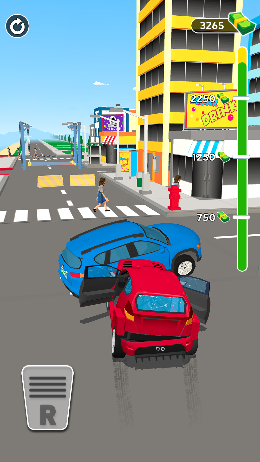 اسکرین شات 5 بازی Car Crash Challenge - Car Game