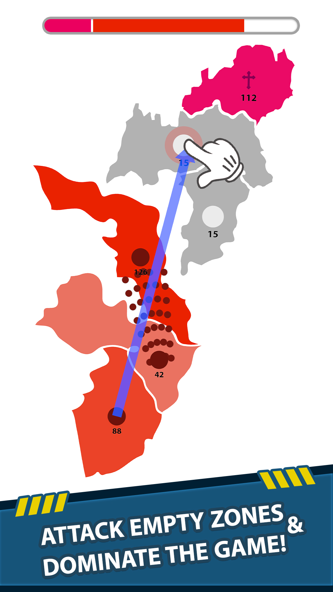 اسکرین شات 6 بازی Map Battle - Strategy Games