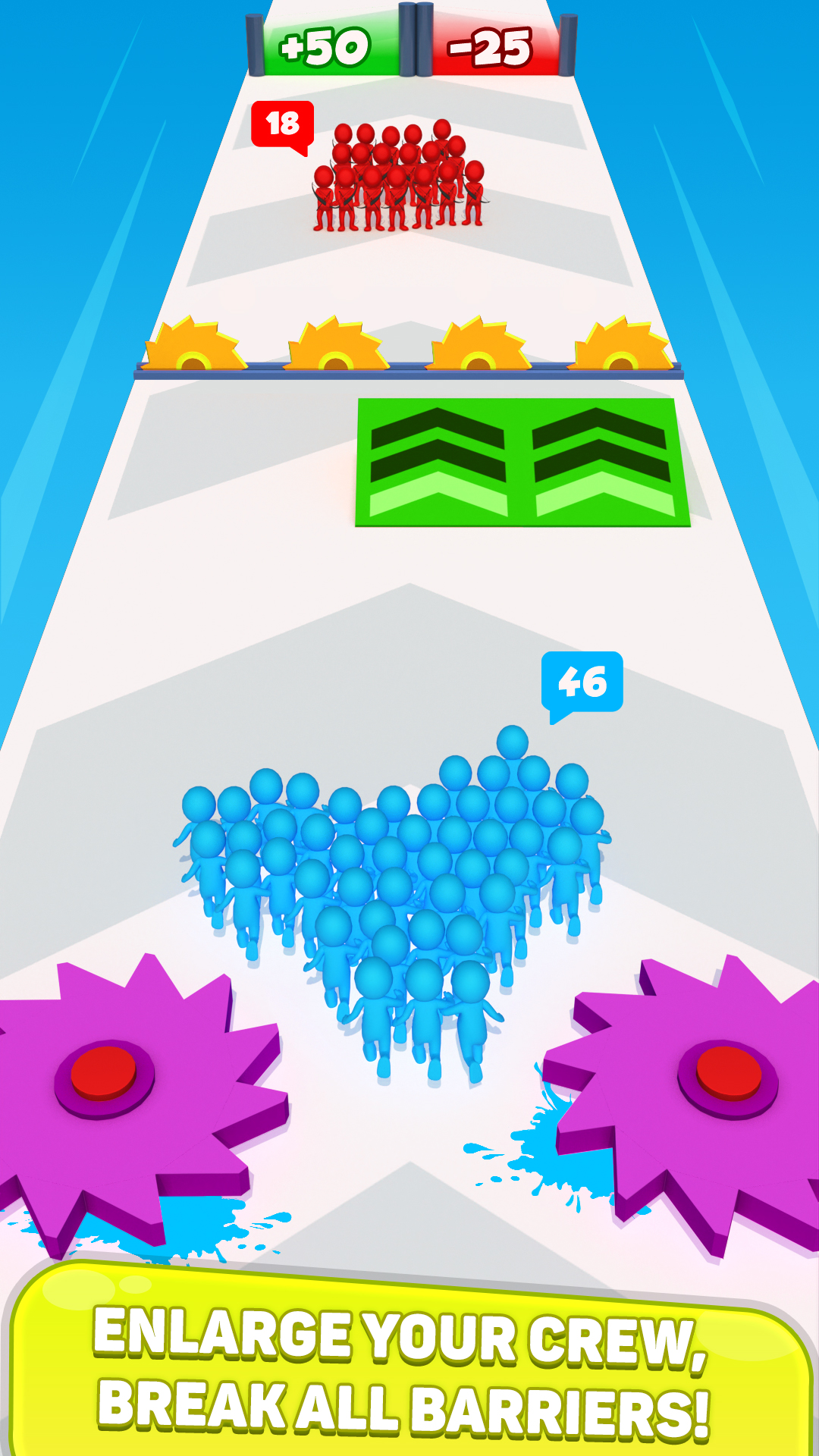 اسکرین شات 4 بازی Rabble Runner - War Run Games