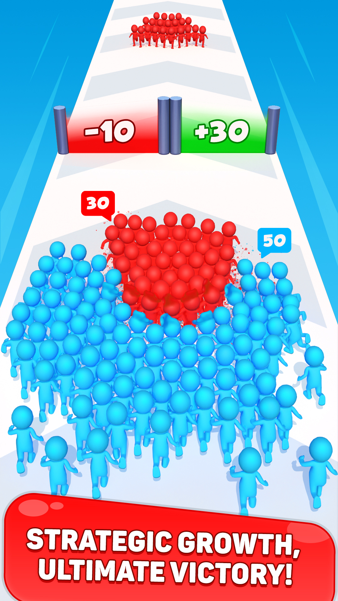 اسکرین شات 1 بازی Rabble Runner - War Run Games