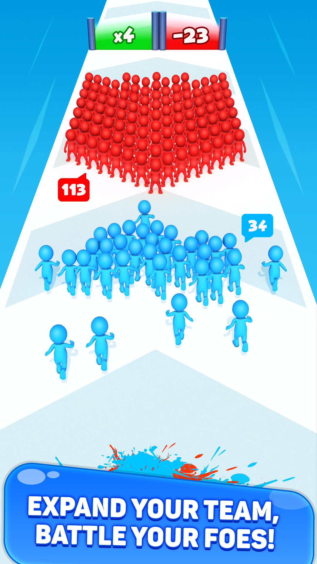 اسکرین شات 2 بازی Rabble Runner - War Run Games
