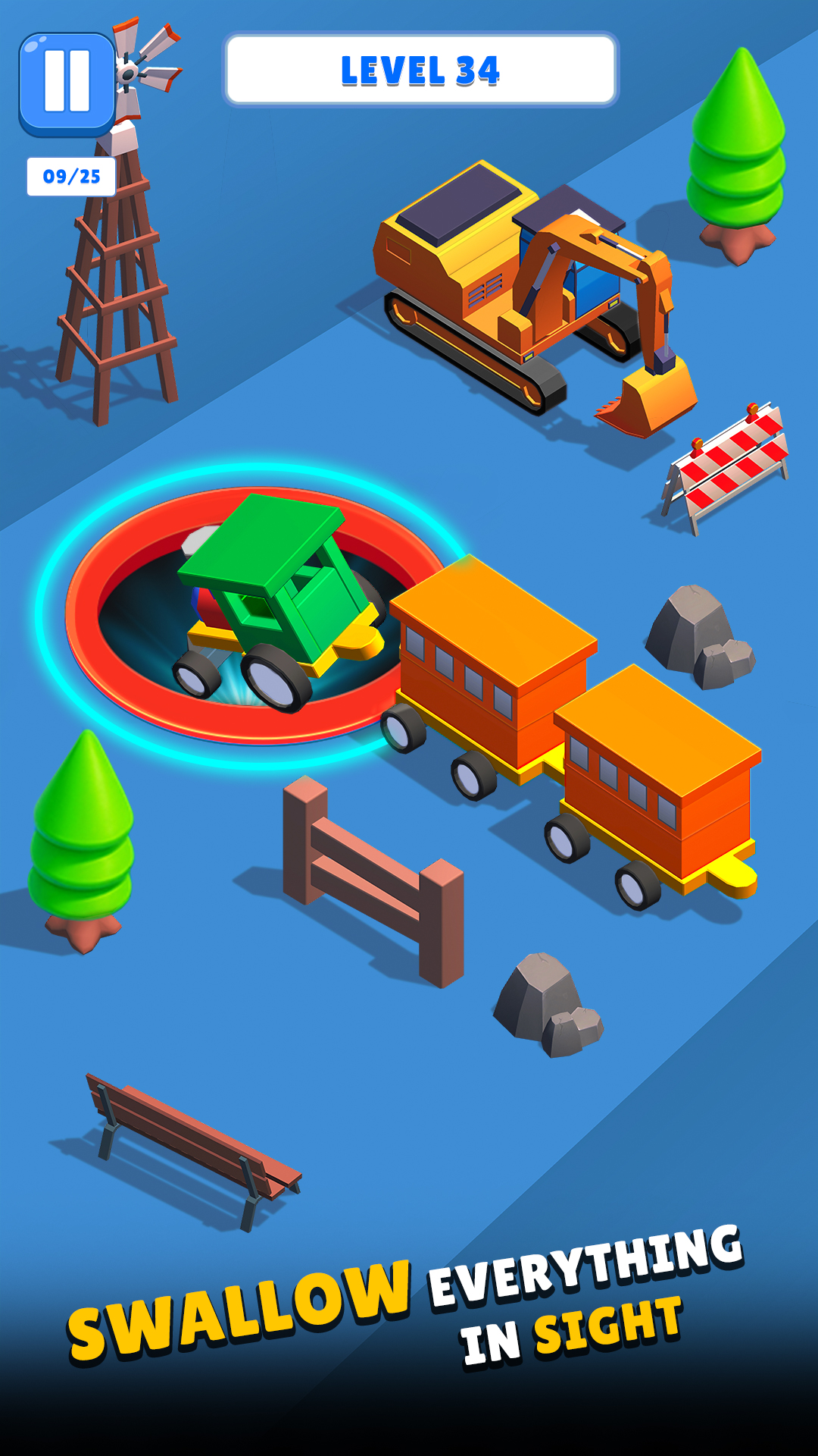 اسکرین شات 1 بازی Whole in Hole: Black Hole Game
