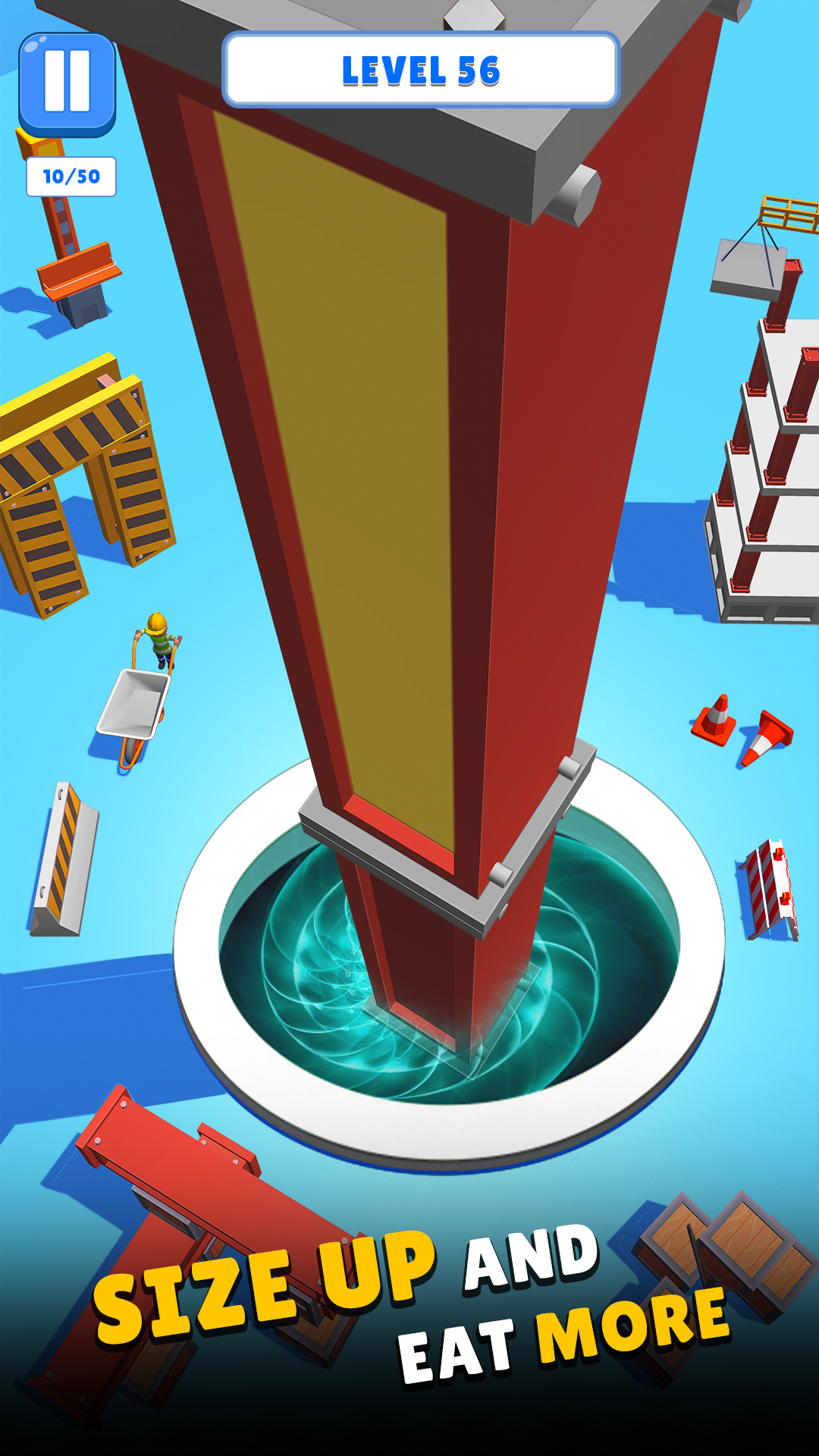 اسکرین شات 3 بازی Whole in Hole: Black Hole Game