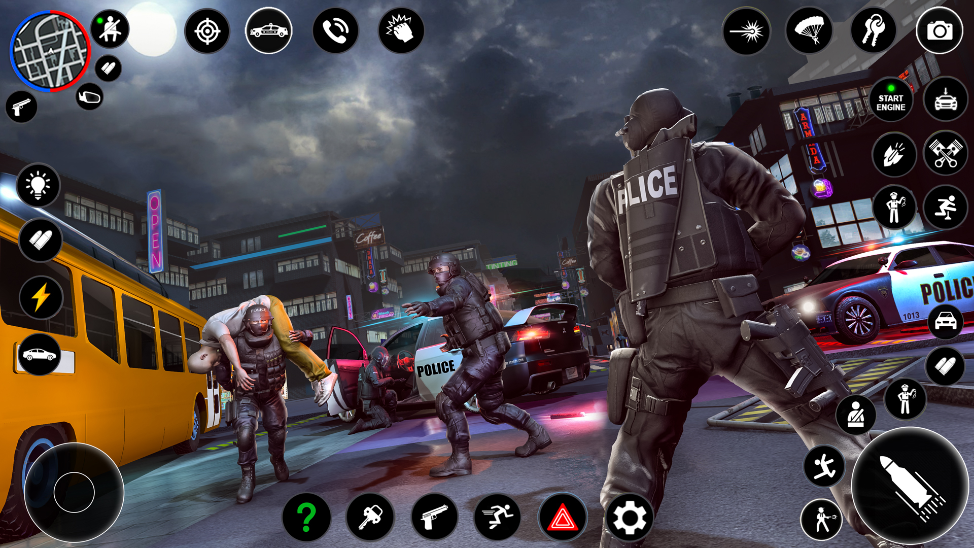 اسکرین شات 6 بازی Police Gangster Mafia Games 3D