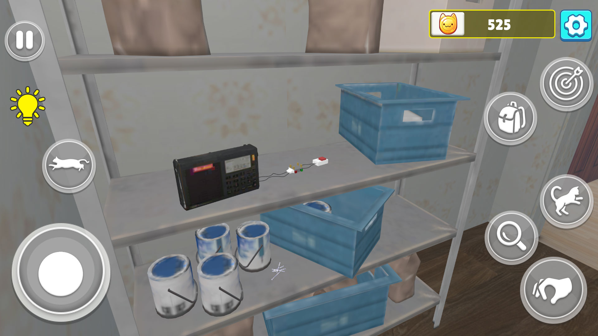 اسکرین شات 2 بازی Naughty Cat House Runaway Game