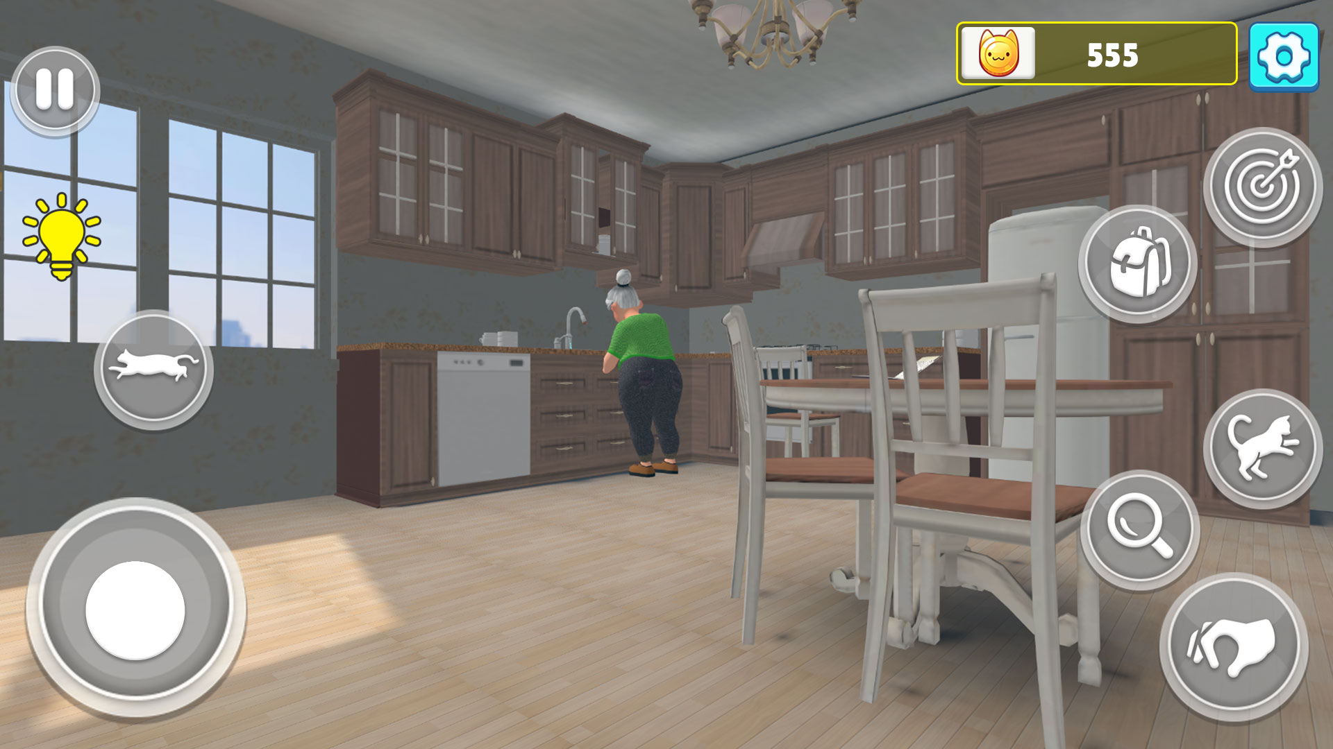 اسکرین شات 3 بازی Naughty Cat House Runaway Game