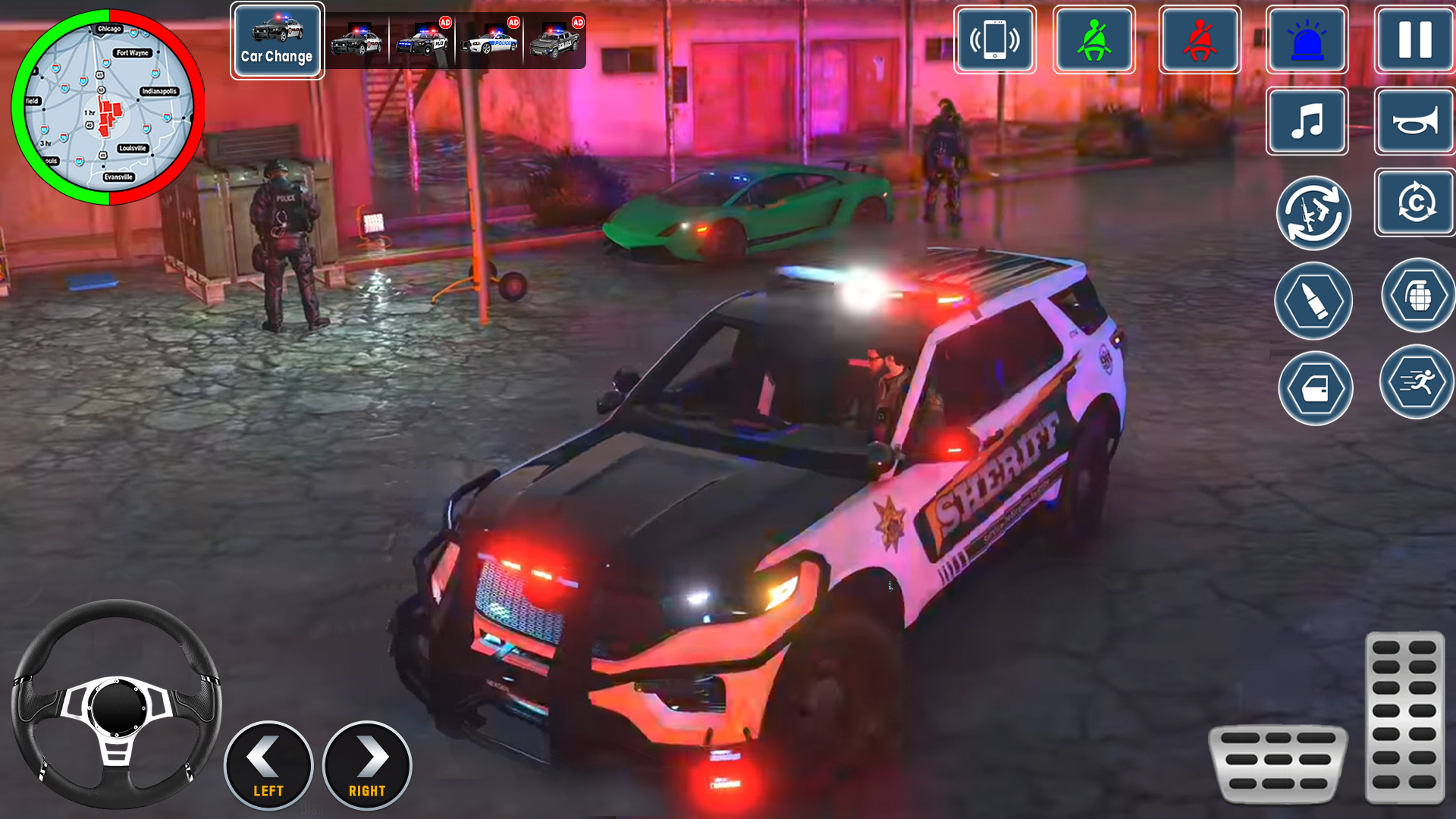 اسکرین شات 7 بازی Police Car Chase Game 3D
