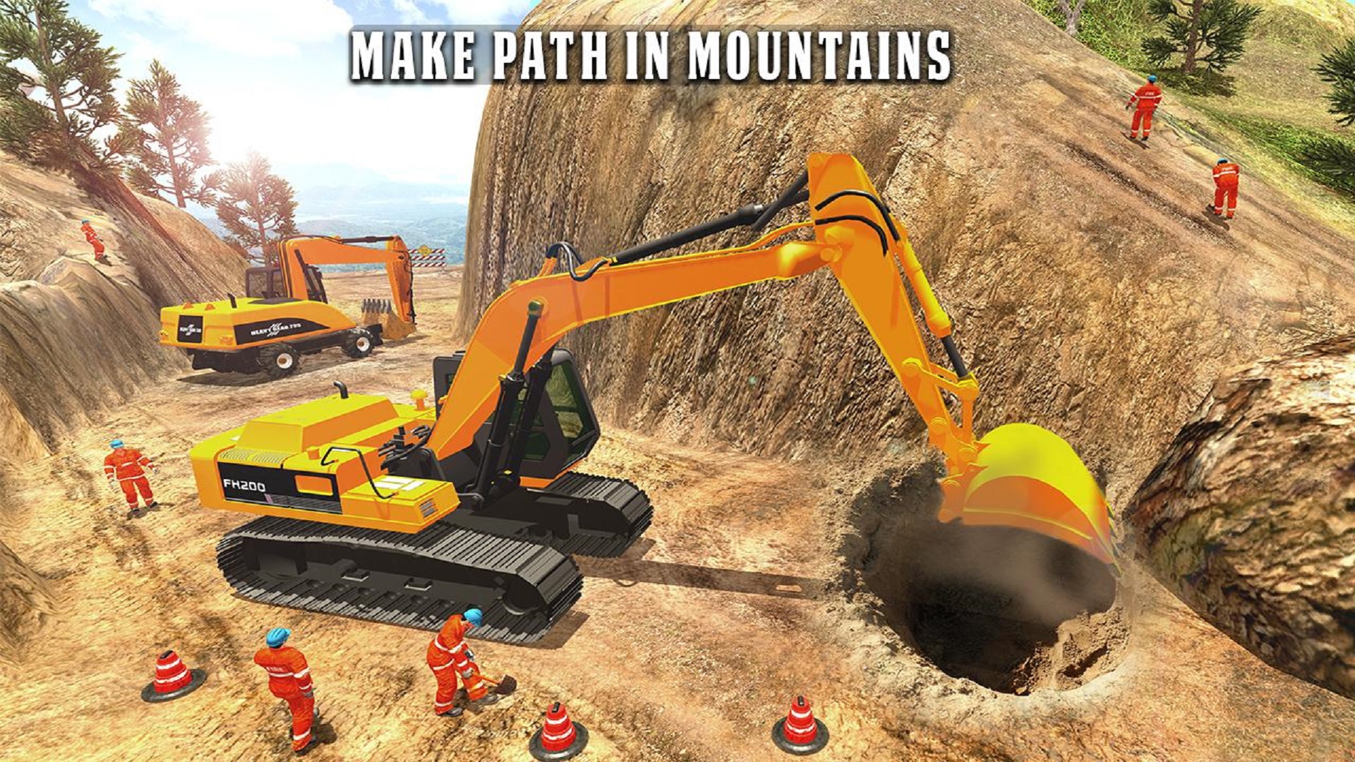 اسکرین شات 1 بازی Road Builder Construction 2018