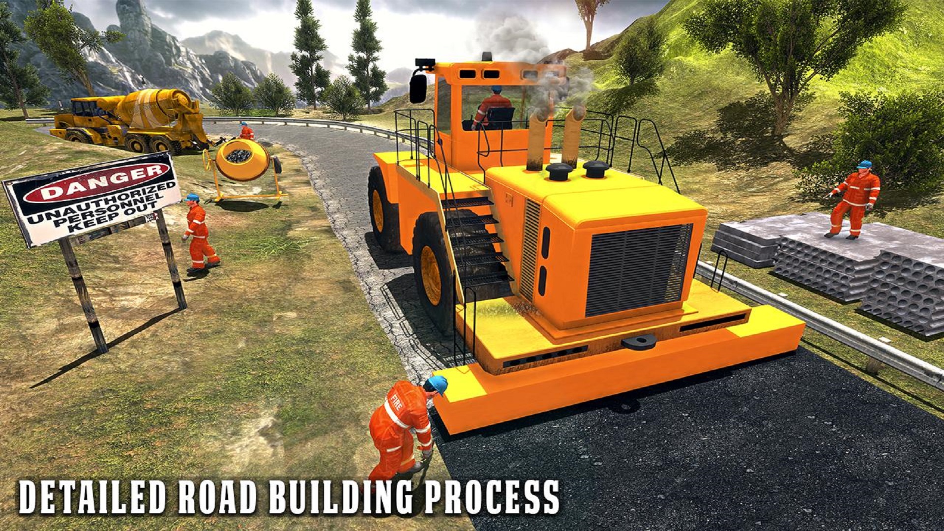 اسکرین شات 4 بازی Road Builder Construction 2018