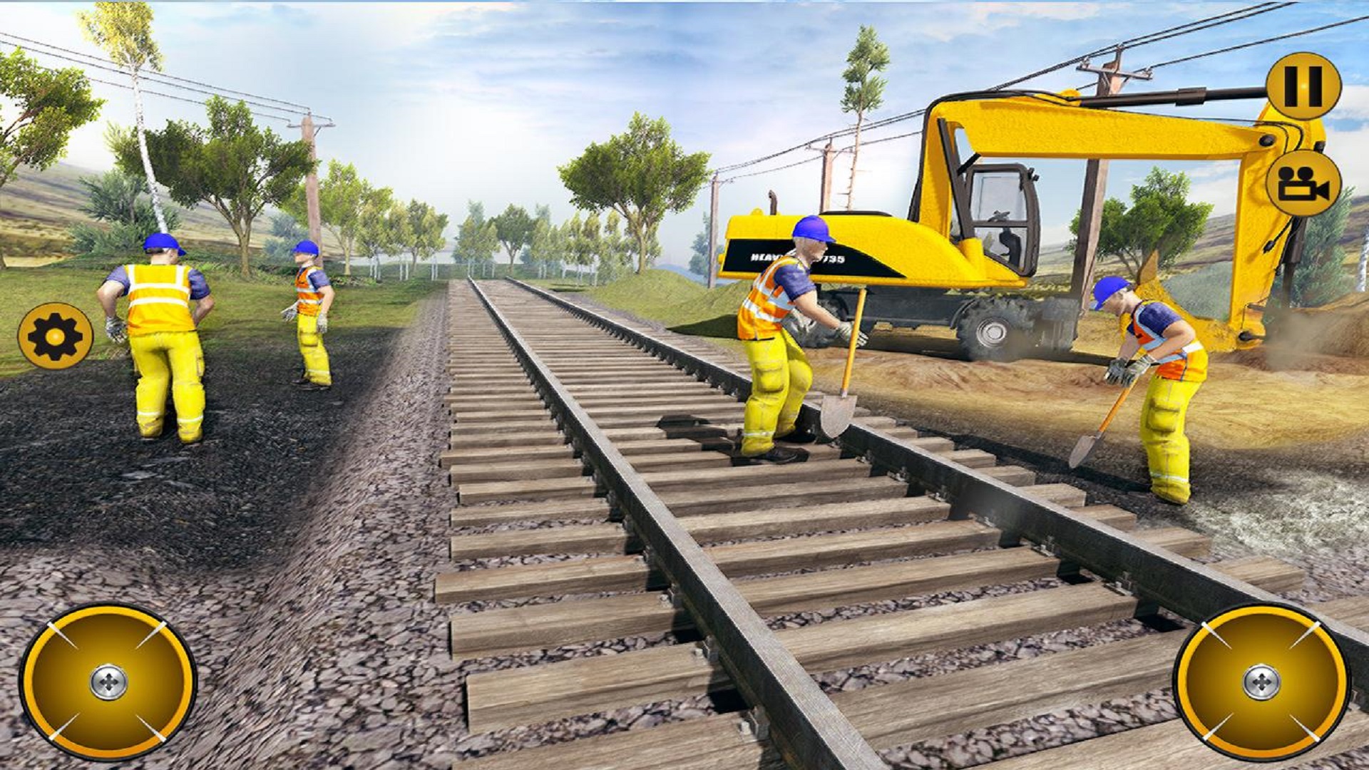 اسکرین شات 3 بازی Train Track Construction Games