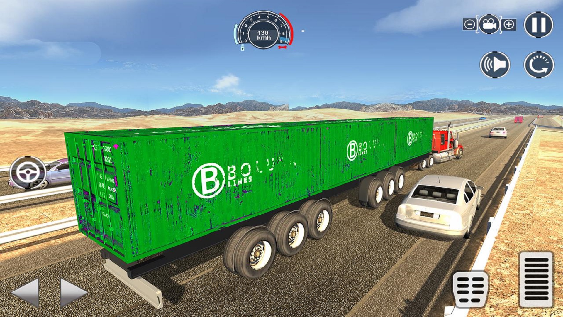 اسکرین شات 3 بازی Heavy Truck Simulator Driving