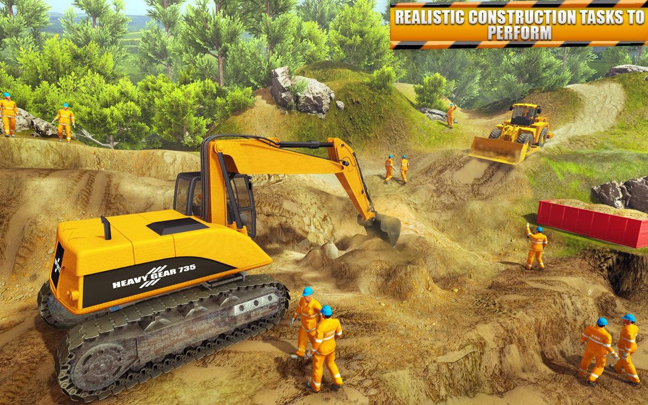 اسکرین شات 1 بازی Uphill Road Builder Sim 2019