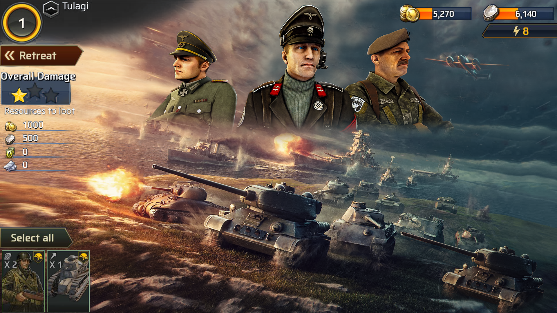 اسکرین شات 6 بازی World war 2 1945: ww2 games