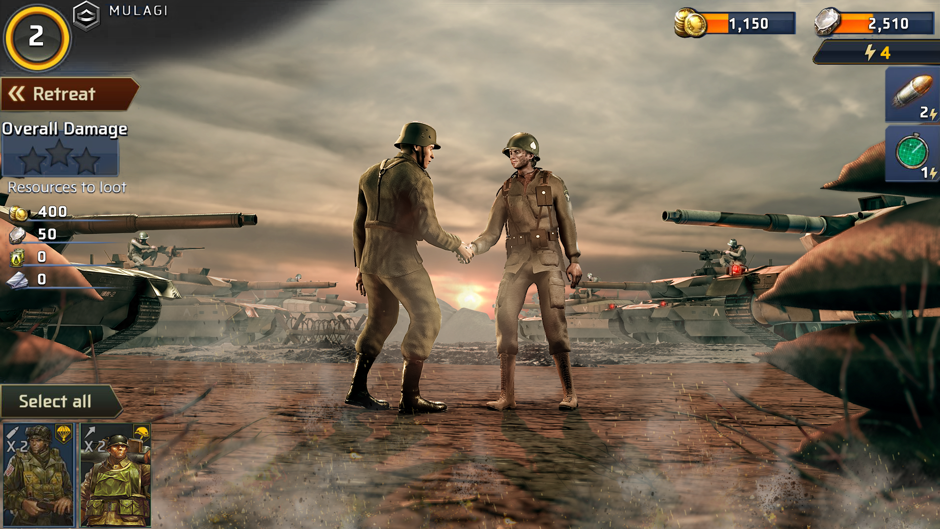 اسکرین شات 5 بازی World war 2 1945: ww2 games