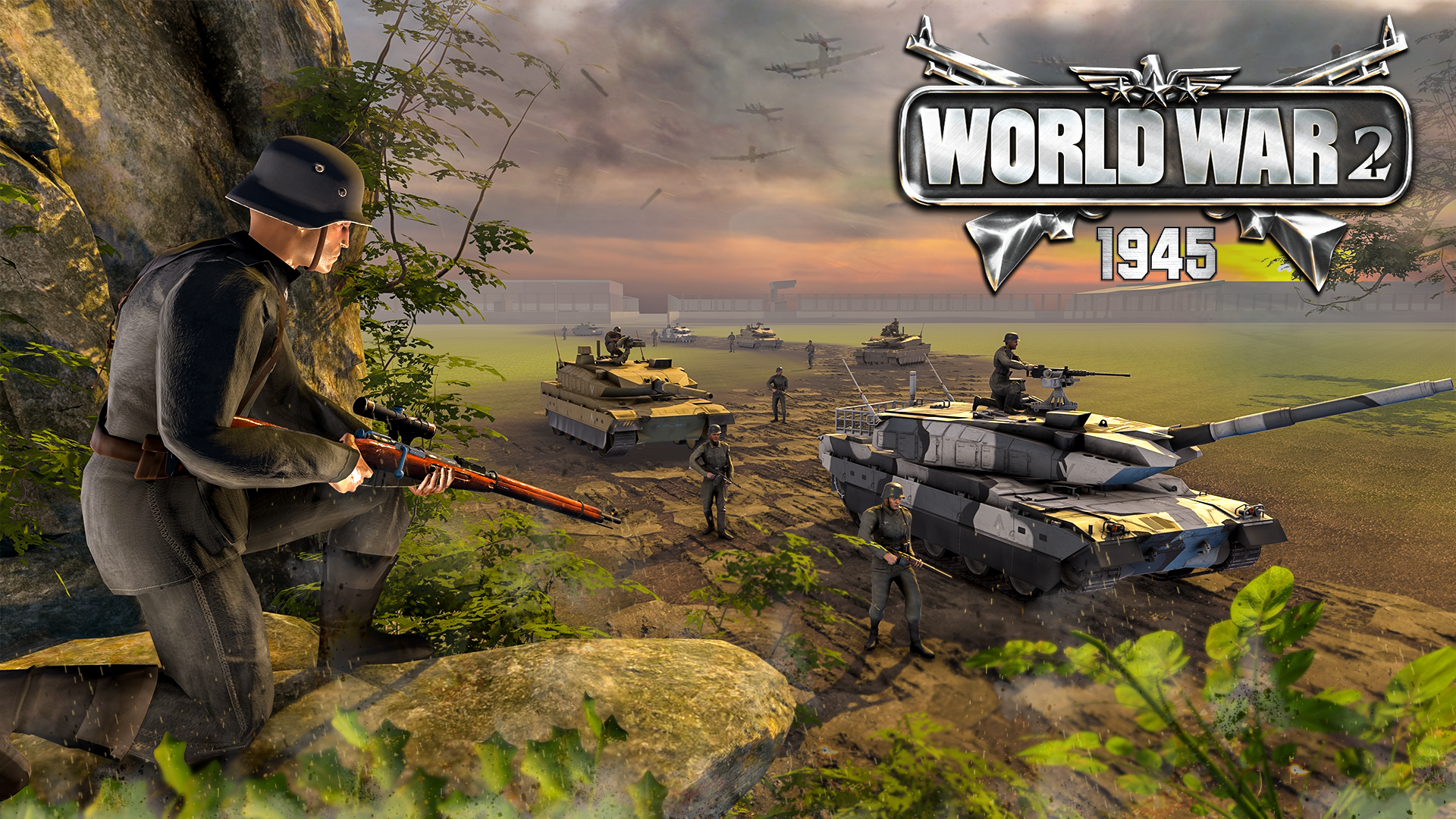اسکرین شات 2 بازی World war 2 1945: ww2 games