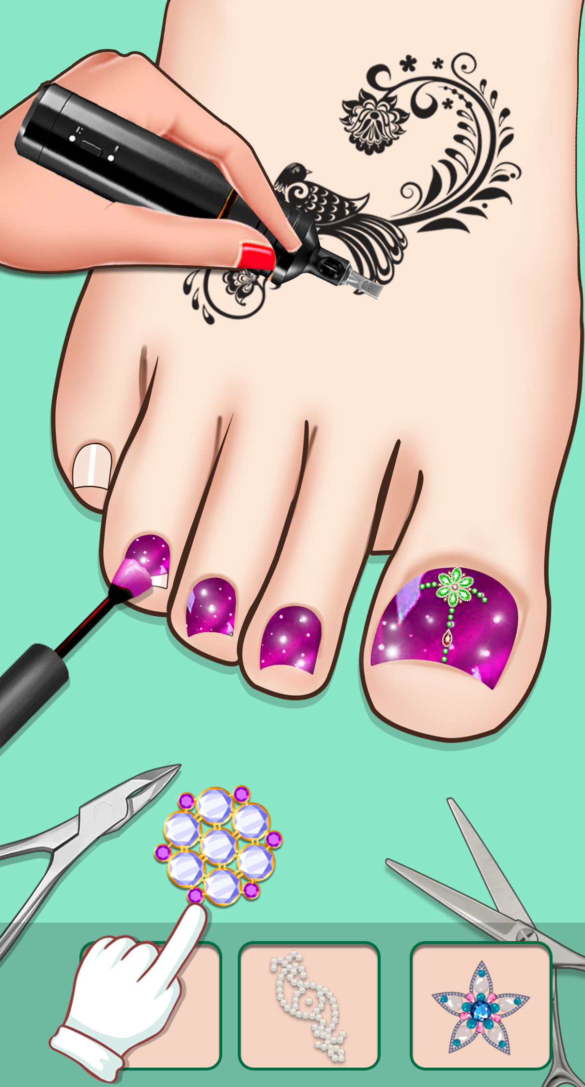 اسکرین شات 3 بازی ASMR Salon Foot Care Makeover