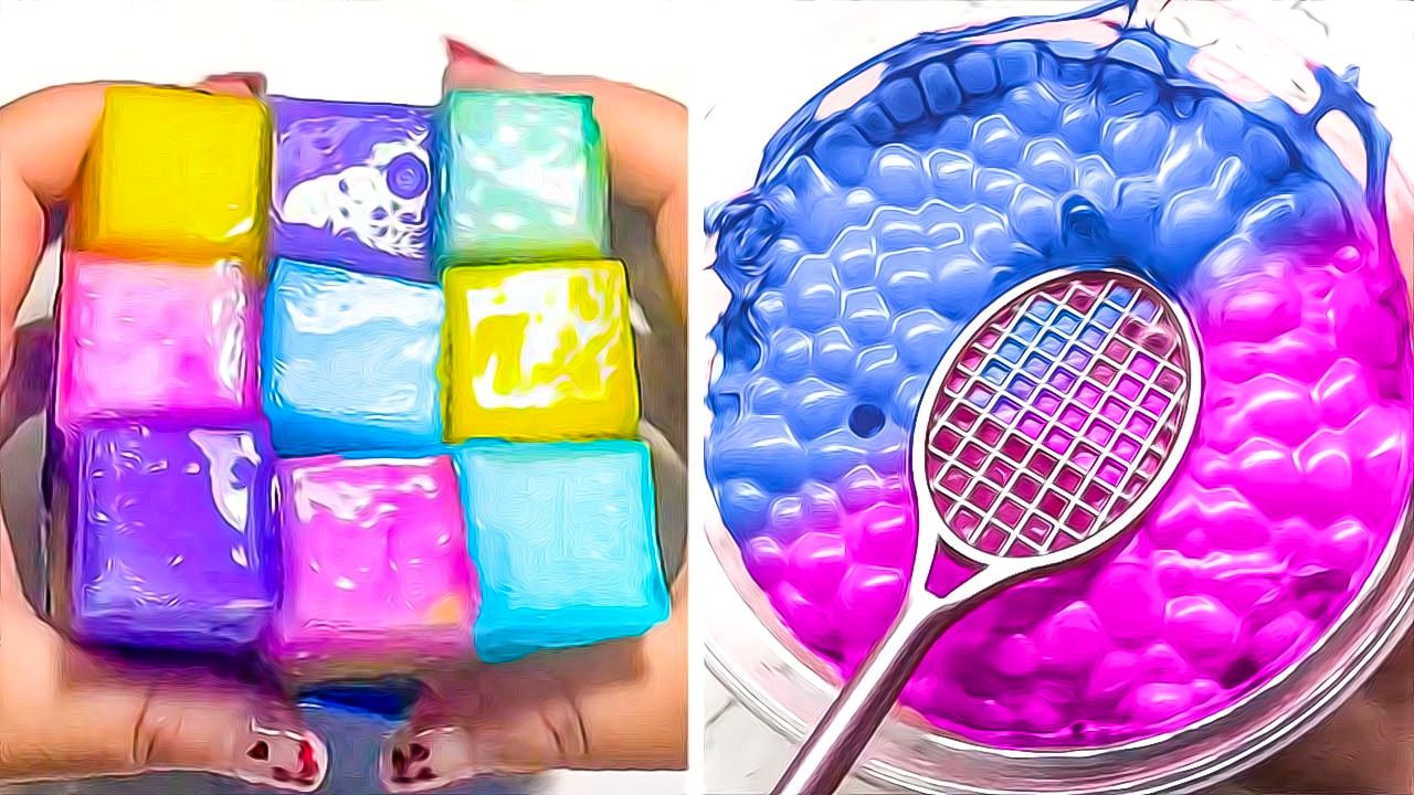 اسکرین شات 3 برنامه Slime Game DIY Slime Simulator