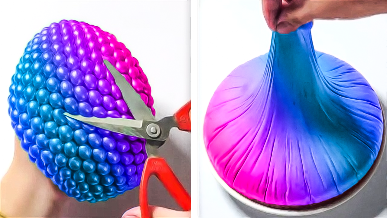 اسکرین شات 1 برنامه Slime Game DIY Slime Simulator