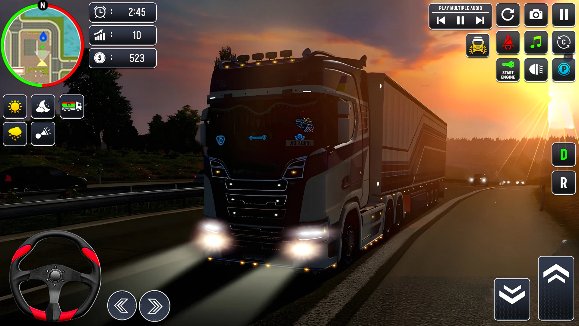 اسکرین شات 3 بازی Truck Sim 3D: Cargo Transport