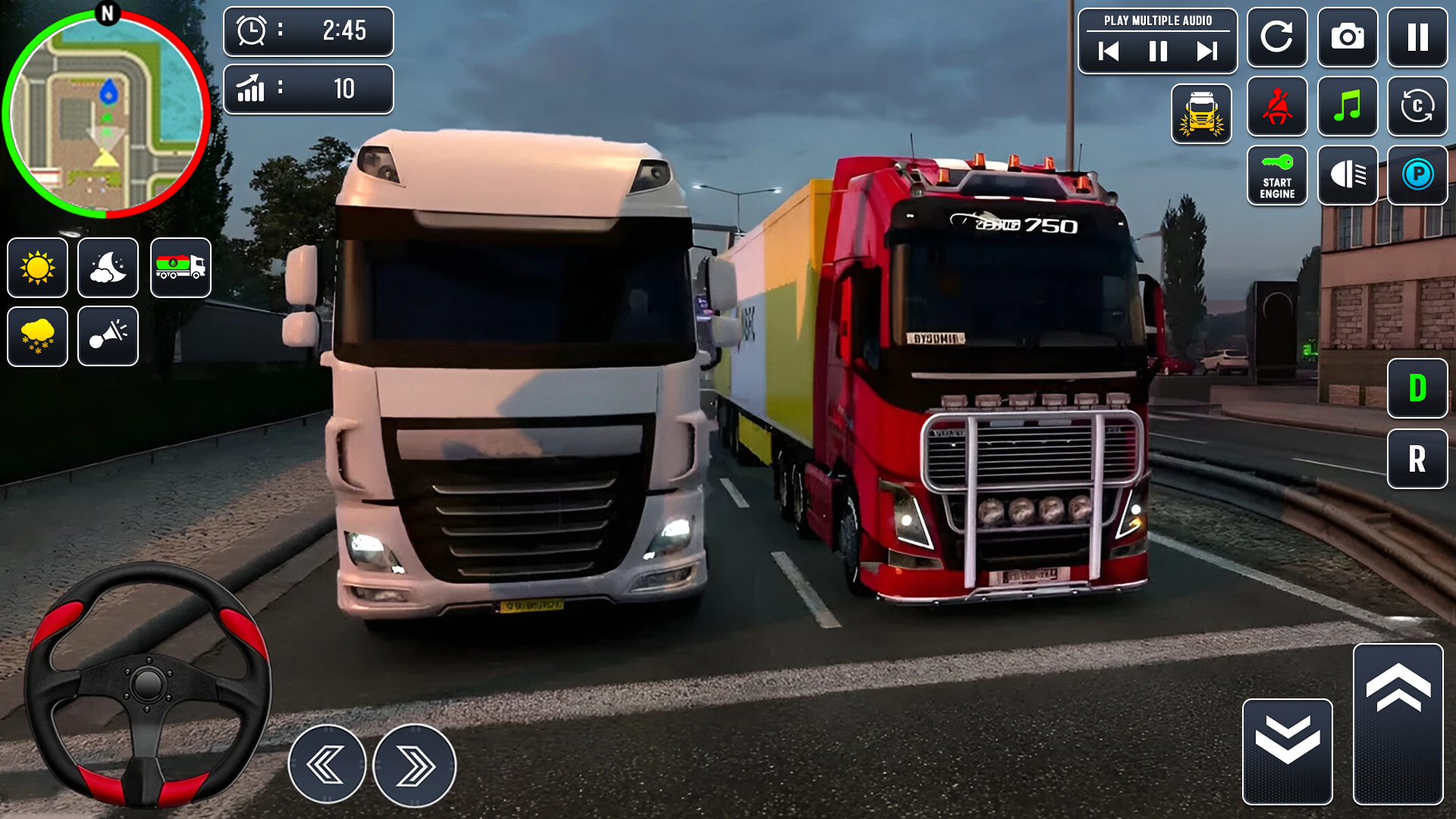 اسکرین شات 5 بازی Truck Sim 3D: Cargo Transport