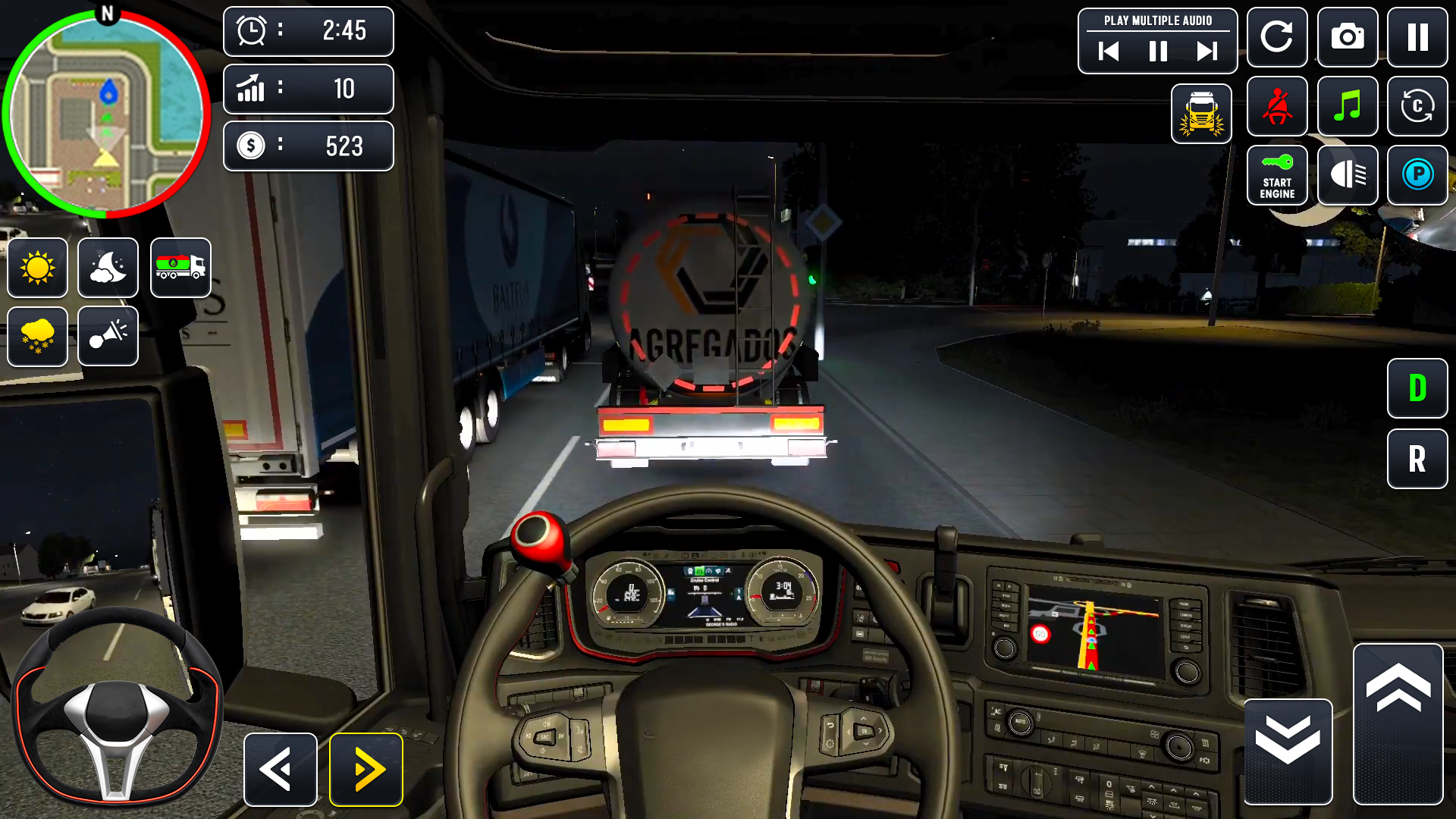اسکرین شات 4 بازی Truck Sim 3D: Cargo Transport